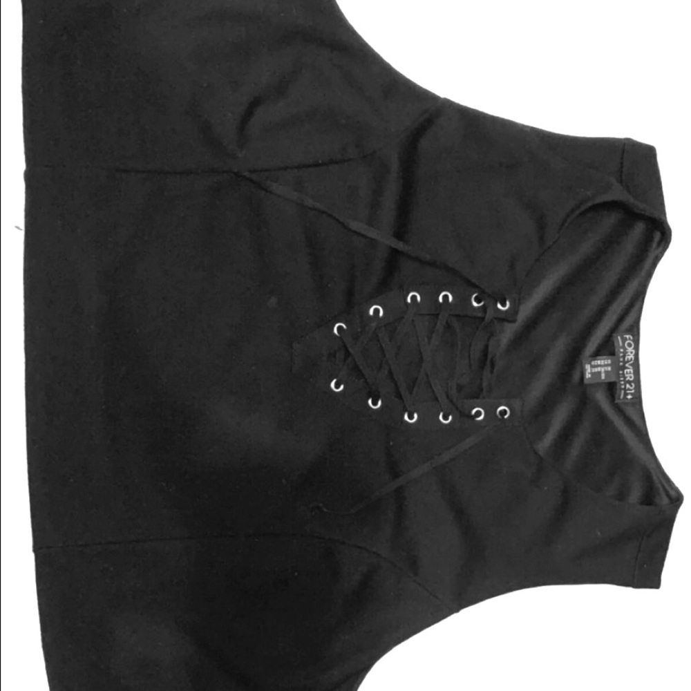 Black Crop Top